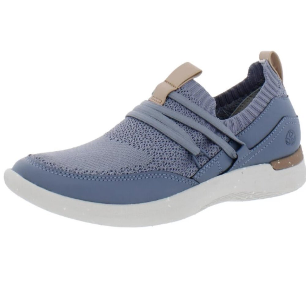 Like New Size 9 Rockport Truflex Fly Bungee Pale Blue Slip On Sneakers (ABBA)